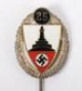Third Reich Veterans Association DRKB 25 Years Membership Pin - 2