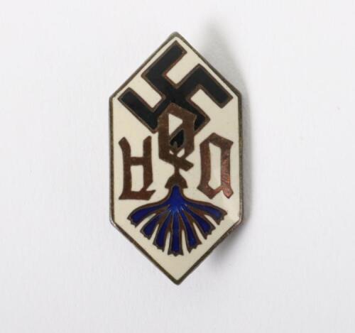 Third Reich Enamel Association Badge for the VDA (Association for the German Cultural Relations Abroad)
