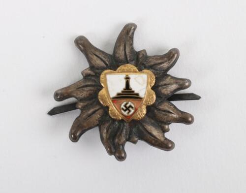 Third Reich Veterans Association DRKB Edelweiss Emblem Insignia