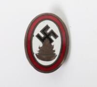 Scarce Freiheitsbund der NSDAP Enamel Badge