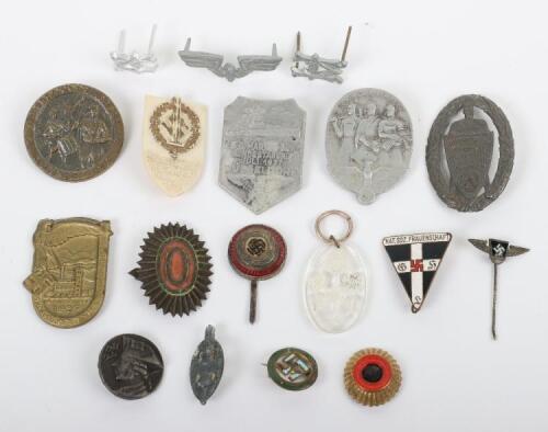 6x Third Reich Rally Badges