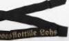 WW2 German Kriegsmarine Unterseebootsflottille Lohs (3rd U-Boat Flotilla) Cap Tally - 4