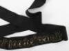 WW2 German Kriegsmarine Unterseebootsflottille Lohs (3rd U-Boat Flotilla) Cap Tally - 8