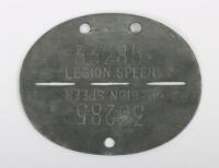 Third Reich Legion Speer Identity Disc