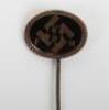 Third Reich SS FM Membership Stickpin by Deschler Munchen - 2