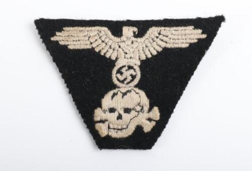 Waffen-SS Panzer M-43 Field Cap Insignia
