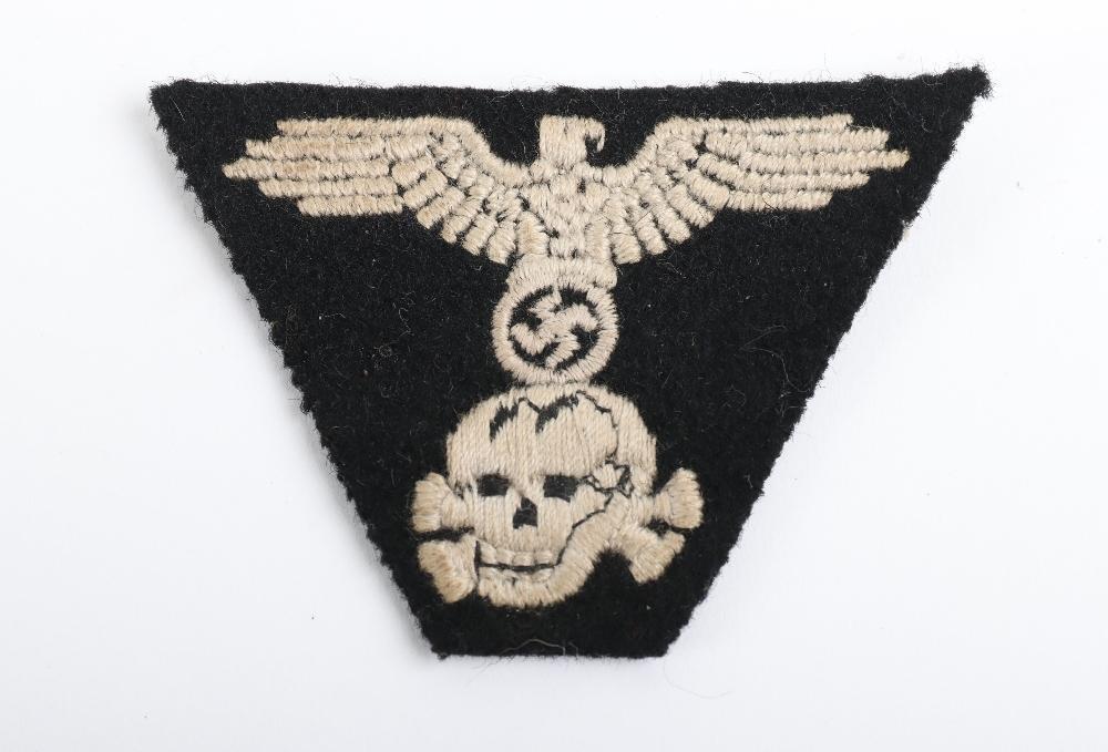 Waffen-SS Panzer M-43 Field Cap Insignia