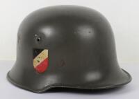 Scarce WW2 German Army Officers Parade Pattern Helmet