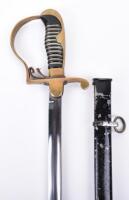 WW2 German Cavalry NCO’s Ordnance Pattern Sword by E & F Horster