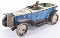 G & K Greppert & Kelch German Tinplate Open Touring Car