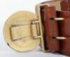 Third Reich NSDAP Political Leaders Belt and Buckle - 3