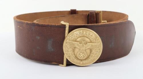 Third Reich NSDAP Political Leaders Belt and Buckle