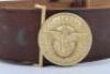 Third Reich NSDAP Political Leaders Belt and Buckle - 2