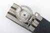WW2 German Luftwaffe Officers Brocade Belt and Buckle - 4
