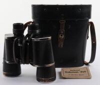 WW2 German Kriegsmarine Officers 7x50 Binoculars Liberated from the German North Sea Island of Sylt in 1945