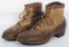 Rare Pair of WW2 German Afrikakorps / Tropical Ankle Boots - 2