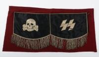 Rare Partial Section of Third Reich Allgemeine-SS Kettle Drum Skirt