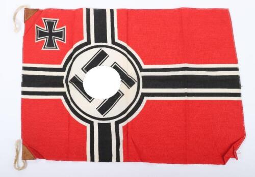 Unusual Japanese Made WW2 German Battle Flag (Reichskriegflagge)