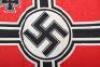 Unusual Japanese Made WW2 German Battle Flag (Reichskriegflagge) - 3