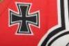 Unusual Japanese Made WW2 German Battle Flag (Reichskriegflagge) - 4