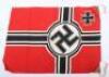 Unusual Japanese Made WW2 German Battle Flag (Reichskriegflagge) - 7