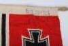WW2 German Battle Flag (Reichskriegsflagge) Made in Occupied Holland - 6