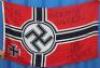 WW2 German Battle Flag (Reichskriegsflagge) Brought Home as a Souvenir by Walter Jokel Parachute Regiment 6th Airborne Division - 2