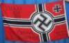 WW2 German Battle Flag (Reichskriegsflagge) Brought Home as a Souvenir by Walter Jokel Parachute Regiment 6th Airborne Division - 3
