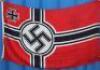 WW2 German Battle Flag (Reichskriegsflagge) Brought Home as a Souvenir by Walter Jokel Parachute Regiment 6th Airborne Division - 4