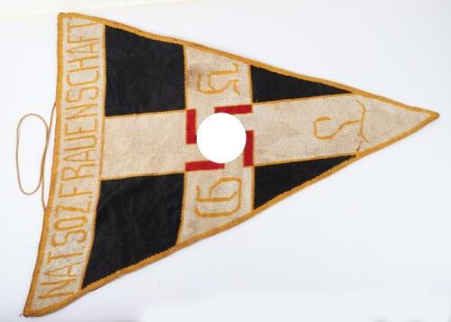 Third Reich Female Organisation &ldquo;NAT SOZ FRAUENSCHAFT&ldquo; Banner