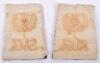 Pair of WW1 Scots Guards Cloth Shoulder Titles - 2