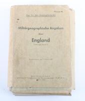 WW2 German “Operation Sea Lion” Invasion Maps of England