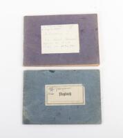 Pair of WW2 German Luftwaffe Log Books (Flugbuch) for Transport Squadron 321 & 323