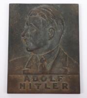 Third Reich Adolf Hitler Political Plaque