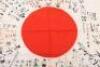 WW2 Imperial Japanese Signed Battle Flag - 8