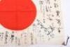 WW2 Imperial Japanese Signed Battle Flag - 9