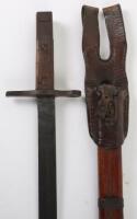 Rare Last Ditch Type 30 Arisaka Bayonet from the Jinsen Rikugun Zoheisho Arsena