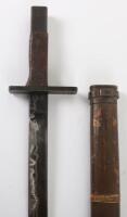 Rare Last Ditch Japanese Type 30 Arisaka Bayonet by Toyada Automatic Loom Works