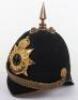 Post 1902 Middlesex Regiment Officers Home Service Helmet - 2