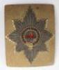 Crimean War Coldstream Guards Officers Shoulder Belt Plate 1824 - 55 Pattern
