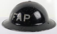 WW2 British Home Front Helmet Mobile First Aid Post