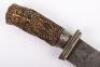 Very Unusual Javanese Dagger Badek c.1800 - 9