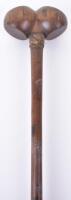 Rare Early Zulu Knobkerrie with Double Head