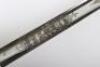 Very Fine Victorian 1827 Pattern Presentation Sword of the Derbyshire Rifle Volunteers - 6