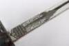 Very Fine Victorian 1827 Pattern Presentation Sword of the Derbyshire Rifle Volunteers - 11