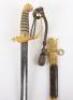 Good Victorian 1846 Pattern Naval Officer’s Sword by Batten & Adams, Devonport c.1850 - 2