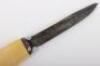 A Norwegian Carved Walrus Tusk Sheath Knife - 5