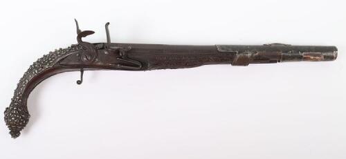 Balkans Flintlock Holster Pistol, Second Half of the 18th Century