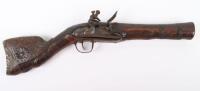 Ottoman Flintlock Blunderbuss Pistol  c.1800