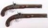 Fine Pair of 26 Bore Percussion Duelling Pistols by Charles Fisher, London c.1826-1827